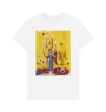 White Angels (Burning Candles) by Yevonde  Unisex Crew Neck T-shirt