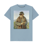 Stone Blue Printed T-shirt Front