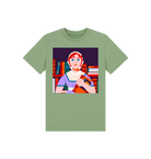 Sage Printed Kids T-Shirt Front