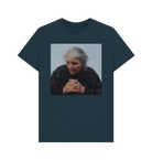 Denim Blue Printed T-shirt