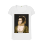 White Printed T-shirt Front