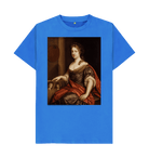 Bright Blue Printed T-shirt Front