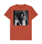 Rust Printed T-shirt Front