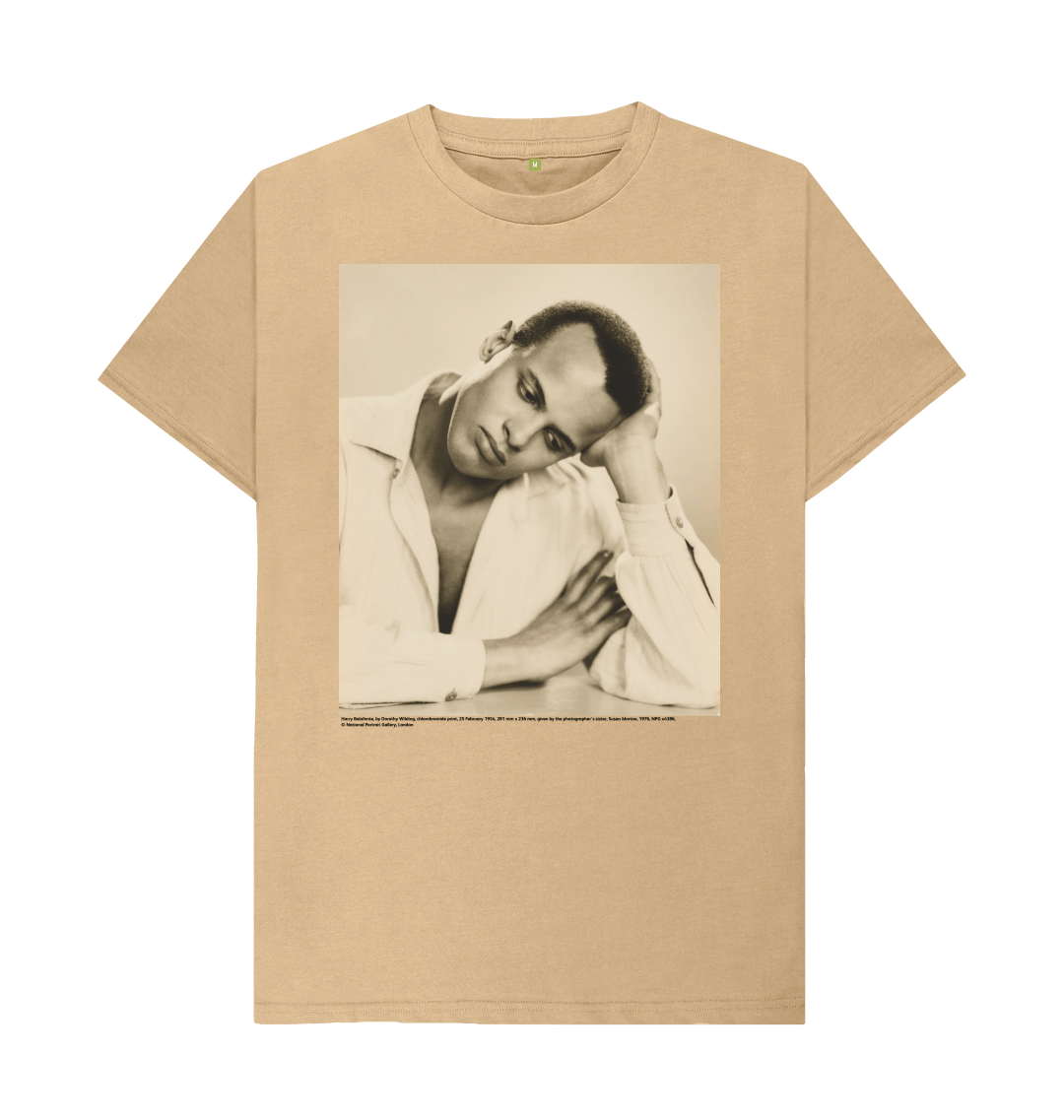 Sand printed t shirt front