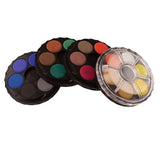 An image of a stackable disk painting set