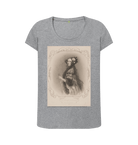 Athletic Grey Printed T-shirt Front