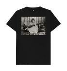 Black Printed T-shirt Front