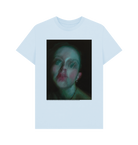 Sky Blue Printed T-shirt