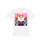 White Printed Kids T-Shirt Front