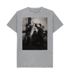 Athletic Grey Printed T-shirt Front