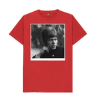 Red Printed T-shirt Front