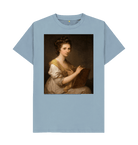 Stone Blue Printed T-shirt Front
