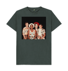 Dark Grey Printed T-shirt Front