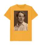 Mustard Printed T-shirt Front