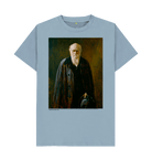 Stone Blue Printed T-shirt Front