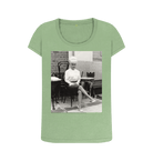 Sage Printed T-shirt Front