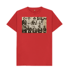 Red Printed T-shirt Front