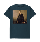 Denim Blue Printed T-shirt Front