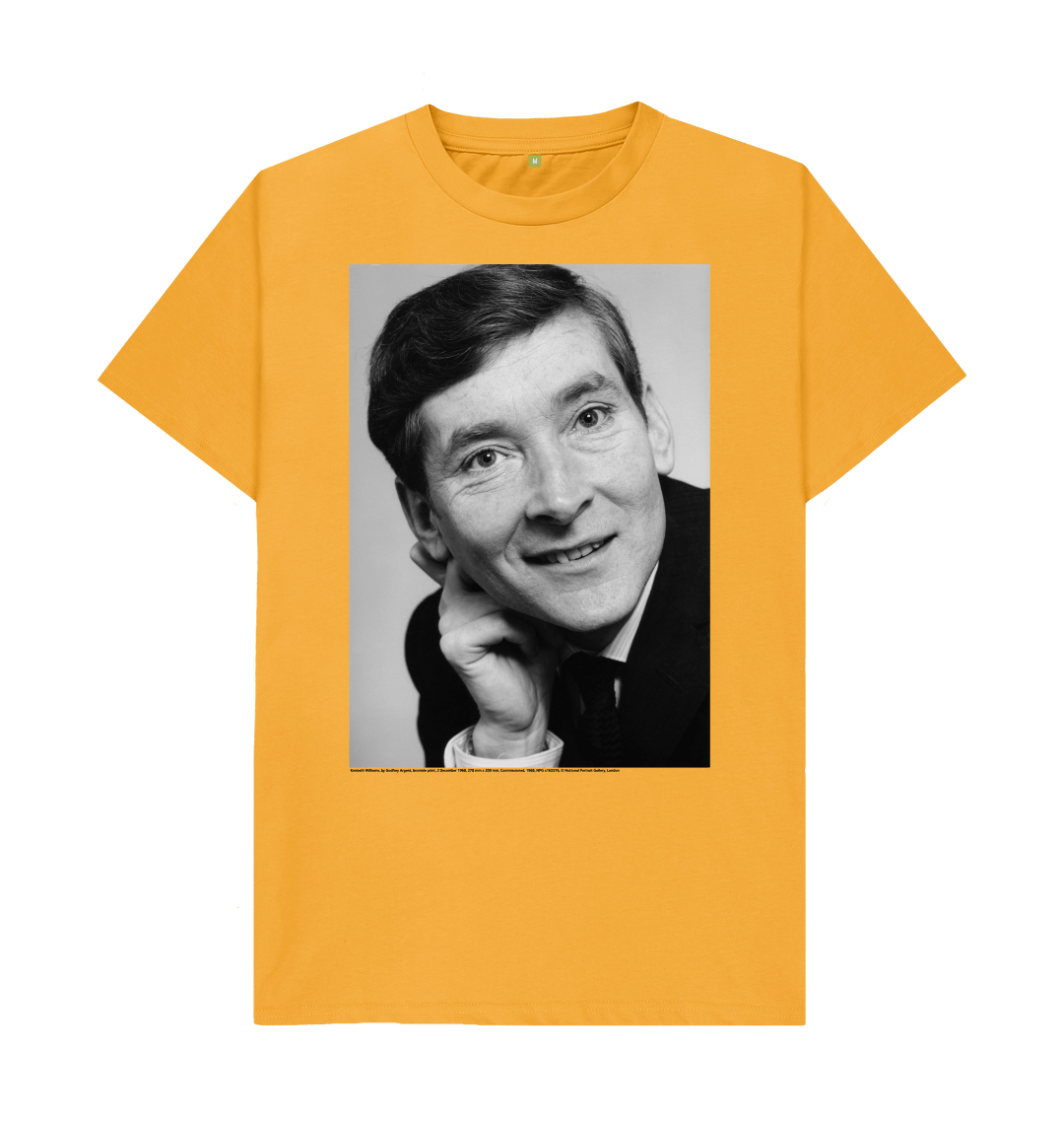 Mustard printed t shirt front