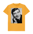 Mustard Printed T-shirt Front