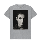 Athletic Grey Printed T-shirt Front