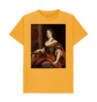 Mustard Printed T-shirt Front