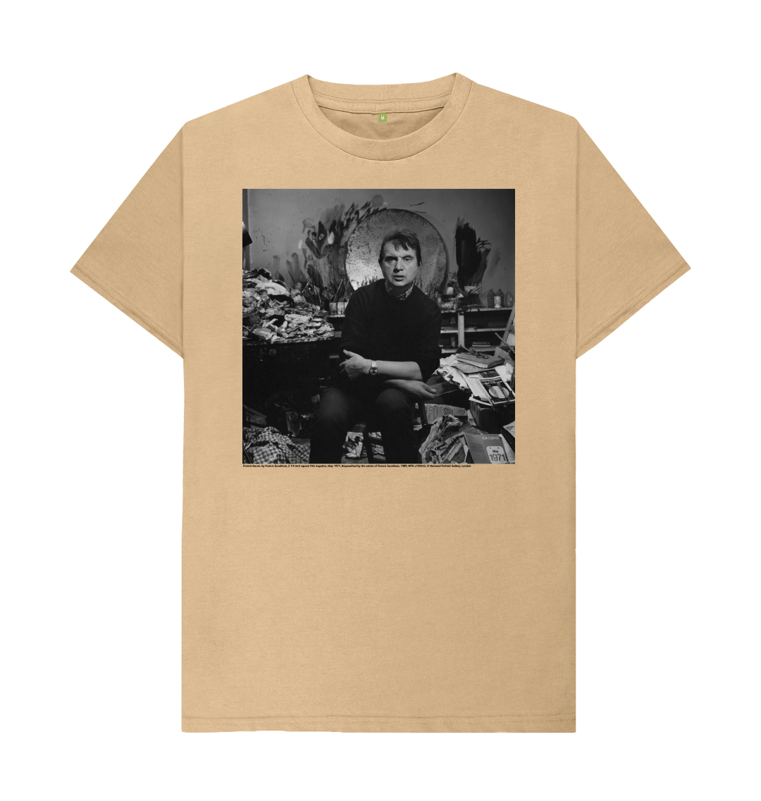 Sand printed t shirt front