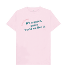 Pink Printed T-shirt Front