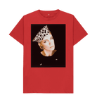 Red Printed T-shirt Front