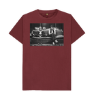 Red Wine Printed T-shirt Front