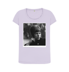 Violet Printed T-shirt Front
