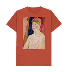Rust Printed T-shirt Front