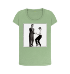 Sage Printed T-shirt Front