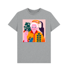 Athletic Grey Printed T-shirt Front