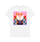 White Printed T-shirt Front