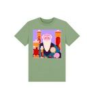 Sage Printed Kids T-Shirt Front