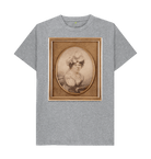 Athletic Grey Printed T-shirt Front