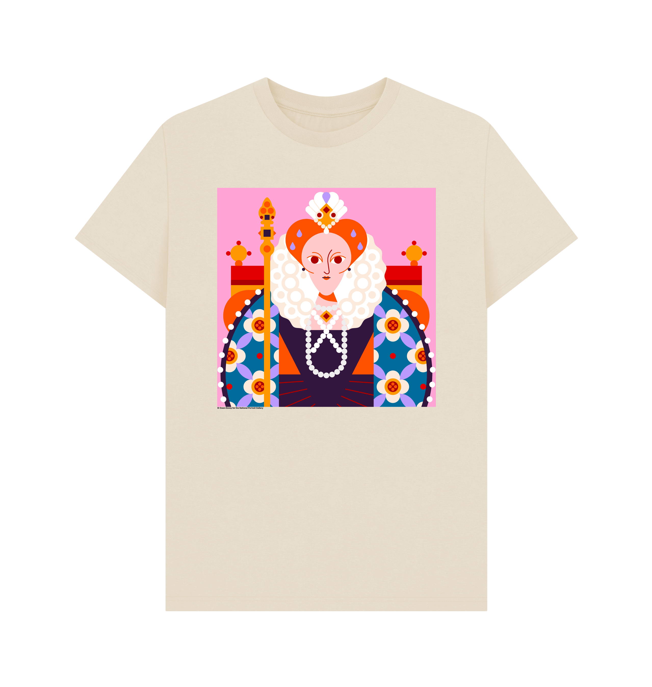 Oat printed t shirt front