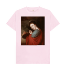 Pink Printed T-shirt Front