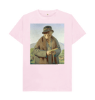 Pink Printed T-shirt Front
