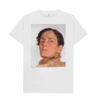 White Printed T-shirt Front