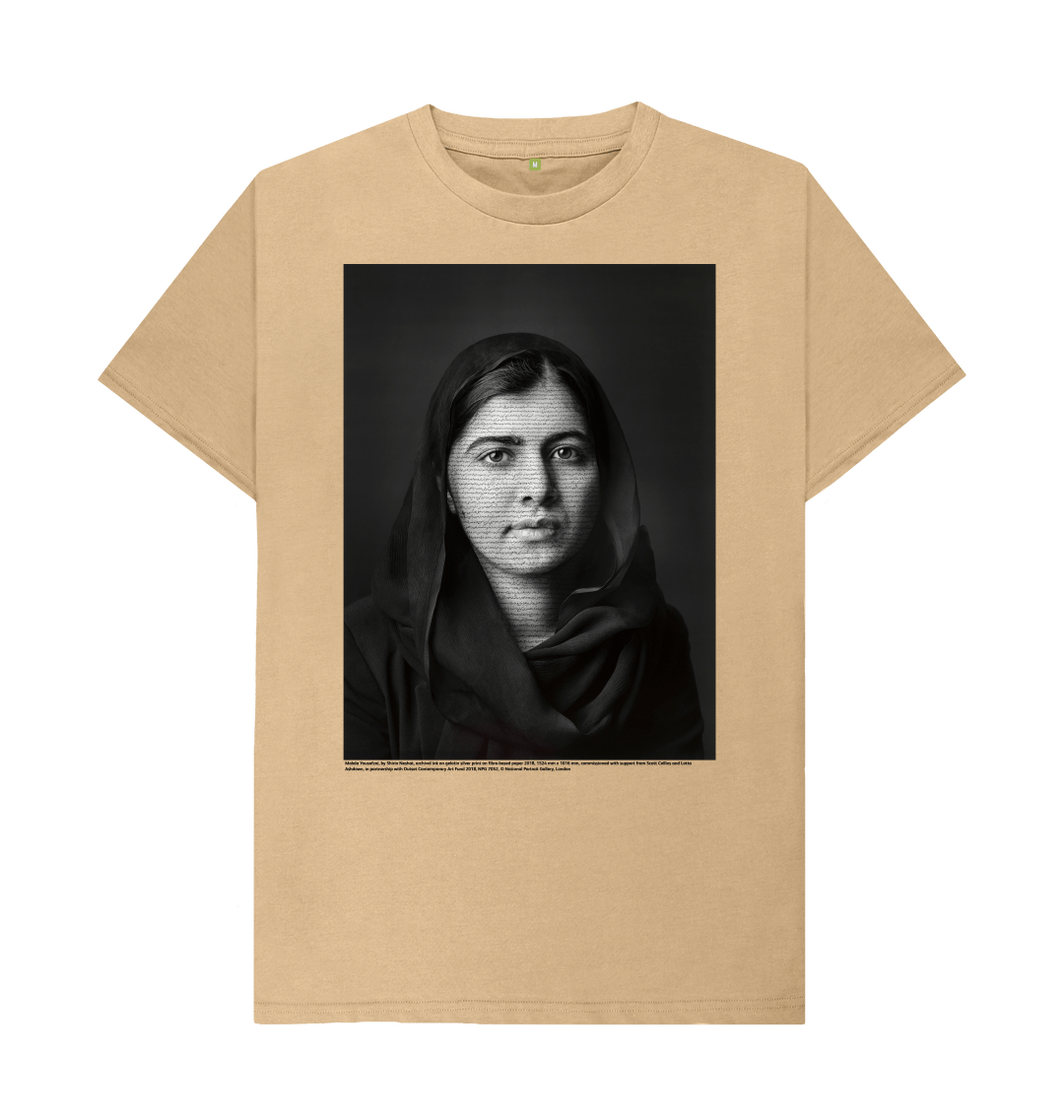Sand printed t shirt front