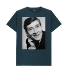 Denim Blue Printed T-shirt Front