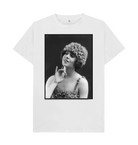 White Printed T-shirt Front