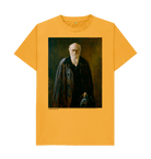 Mustard Printed T-shirt Front