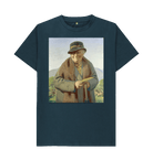 Denim Blue Printed T-shirt Front