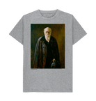 Athletic Grey Printed T-shirt Front