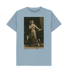 Stone Blue Printed T-shirt Front