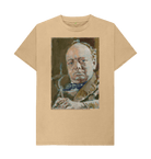 Sand Printed T-shirt Front