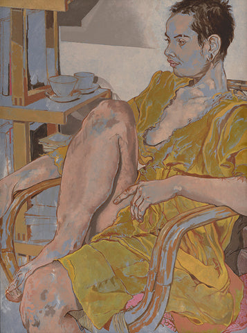 Byuka, Yellow Dress, 2023, by Andrew Norris, Portrait Print
